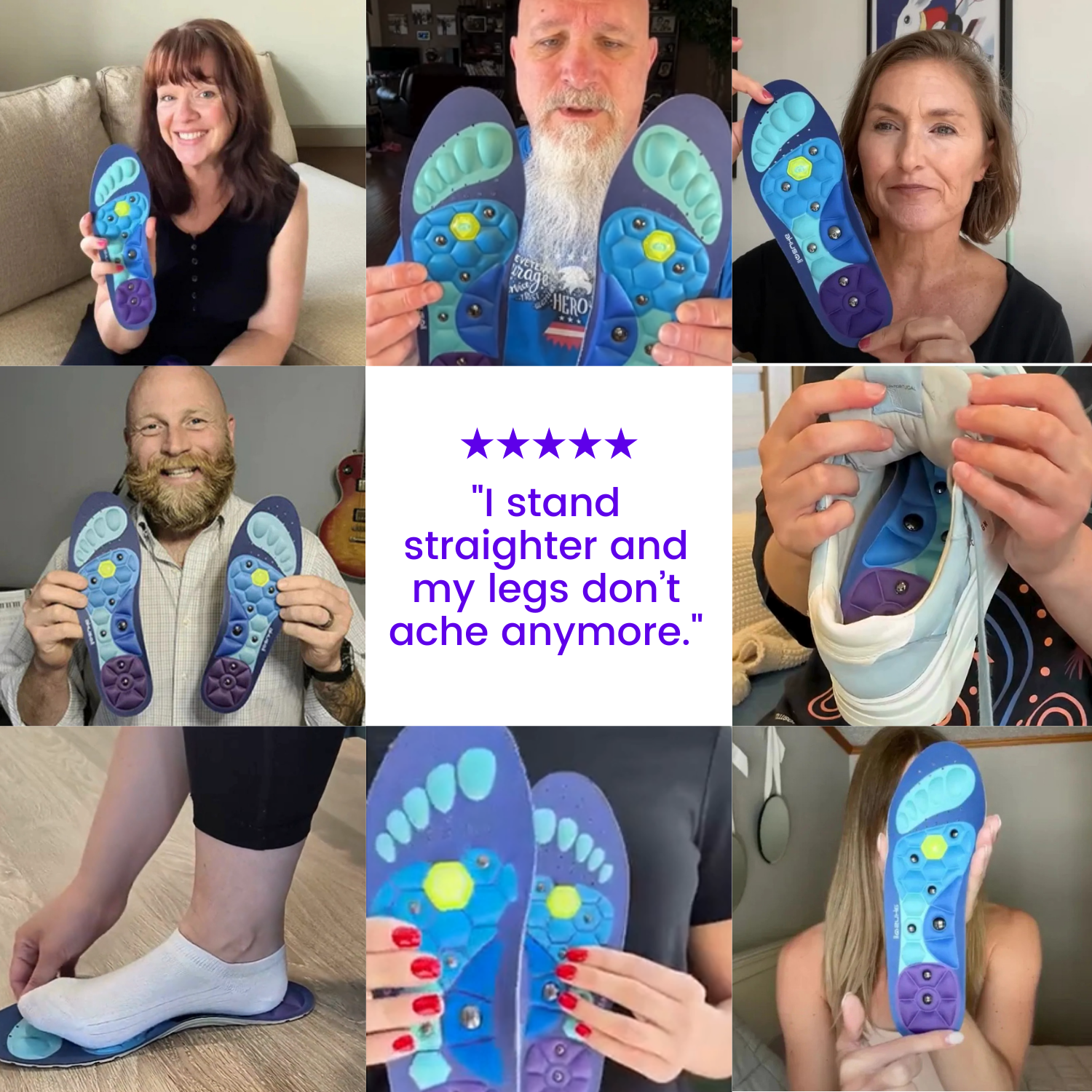 MyFitCure Magnetic Insoles